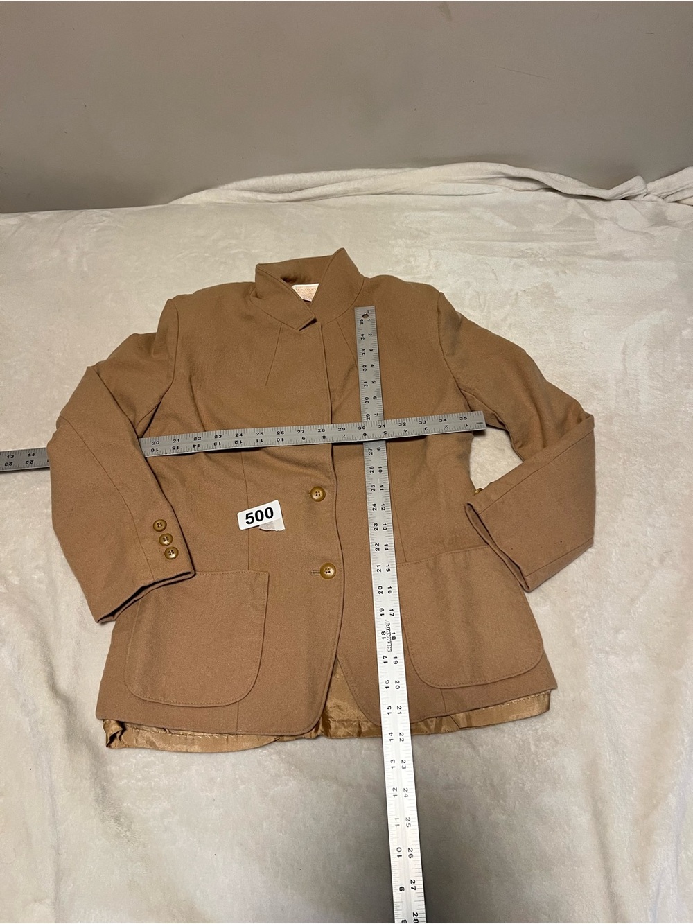 Pendleton Tan Wool Blazer Jacket